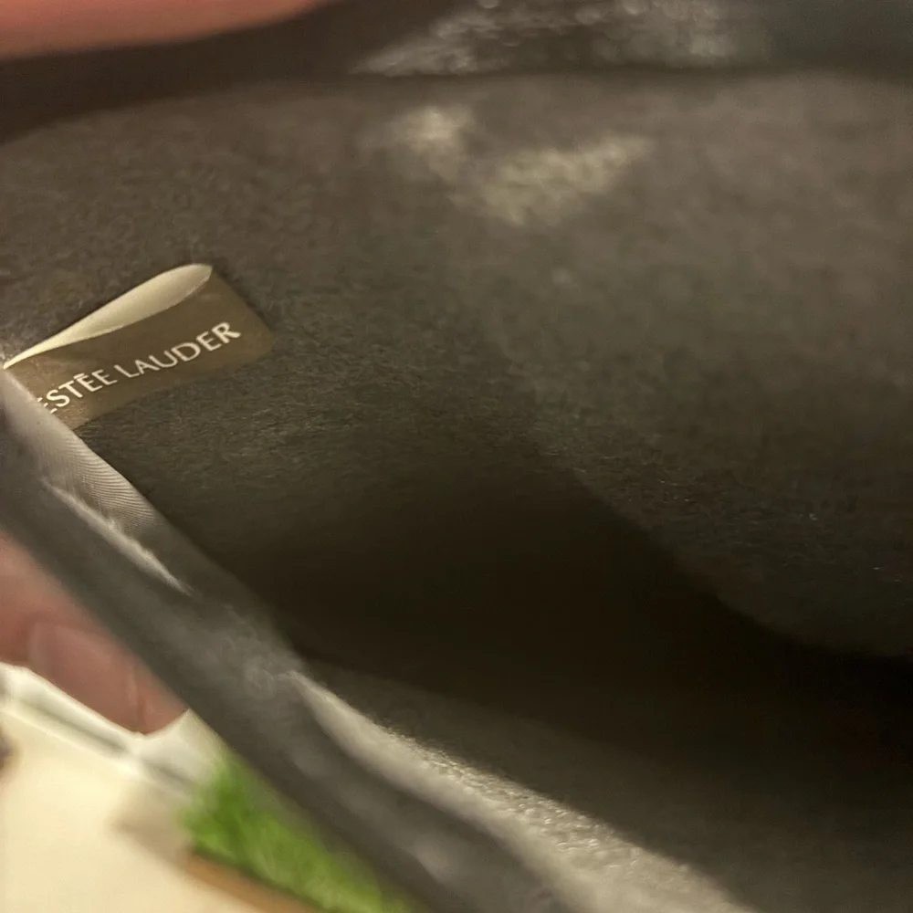 Estee Lauder Black Cosmetic Bag